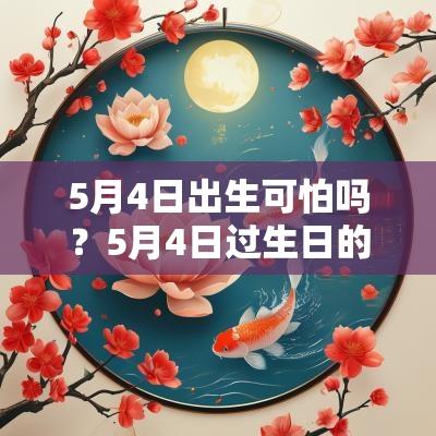 5月4日出生可怕吗？5月4日过生日的名人