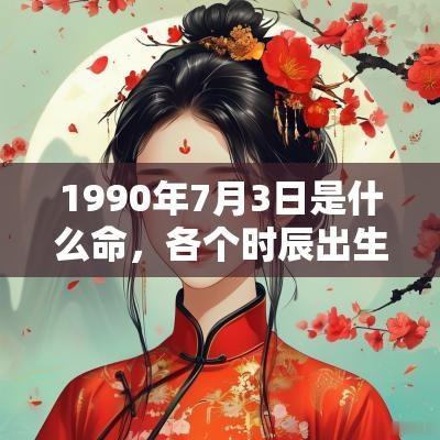 1990年7月3日是什么命，各个时辰出生的人的命运