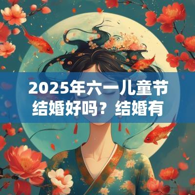 2025年六一儿童节结婚好吗？结婚有什么讲究？
