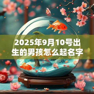 2025年9月10号出生的男孩怎么起名字，五行属什么