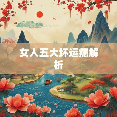 女人五大坏运痣解析