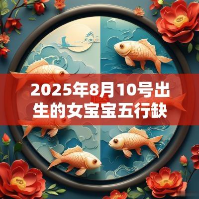 2025年8月10号出生的女宝宝五行缺金要如何来起名