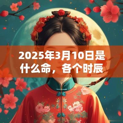 2025年3月10日是什么命，各个时辰出生的人的命运