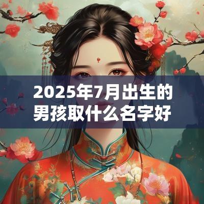 2025年7月出生的男孩取什么名字好？