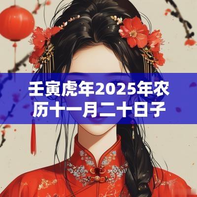 壬寅蛇年2025年农历十一月二十日子好不好？是吉日吗？