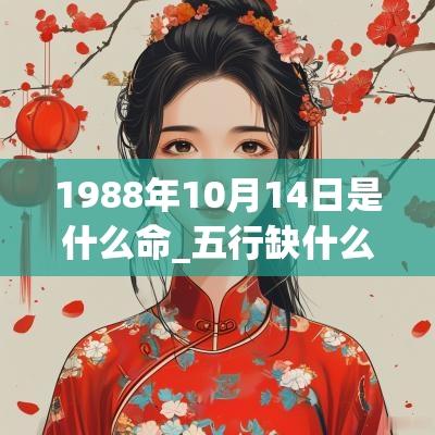 1988年10月14日是什么命_五行缺什么 1988年10月14日是什么命_五行缺什么