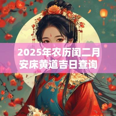2025年农历闰二月安床黄道吉日查询
