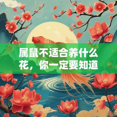 属鼠不适合养什么花，你一定要知道！