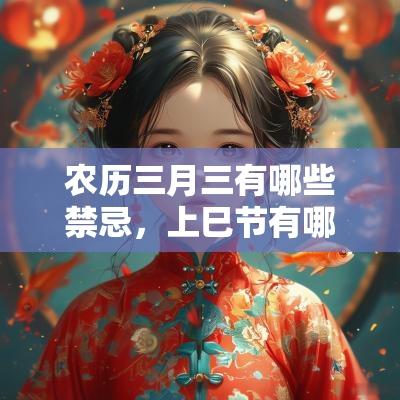 农历三月三有哪些禁忌，上巳节有哪些风俗？
