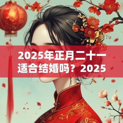 2025年正月二十一适合结婚吗？2025年正月二十一时辰吉凶？