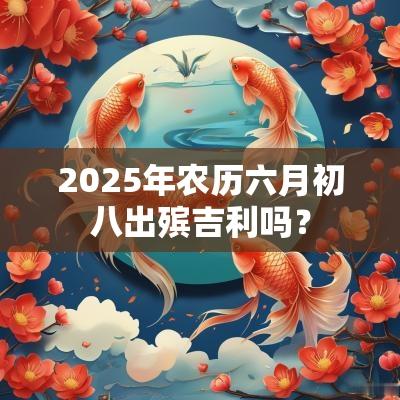 2025年农历六月初八出殡吉利吗？