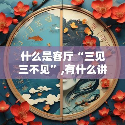 什么是客厅“三见三不见”,有什么讲究吗？