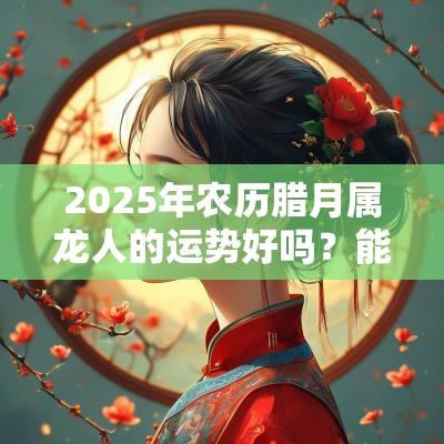 2025年农历腊月属龙人的运势好吗？能化险为夷