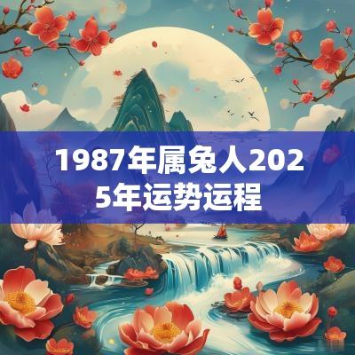 1987年属兔人2025年运势运程