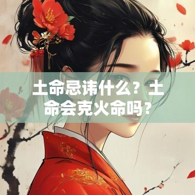 土命忌讳什么？土命会克火命吗？