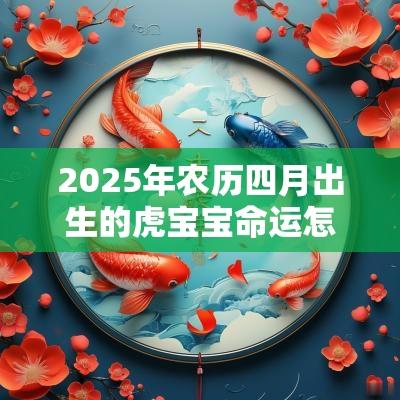2025年农历四月出生的虎宝宝命运怎么样？