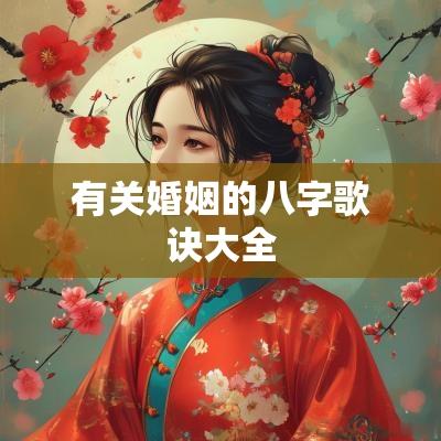 有关婚姻的八字歌诀大全