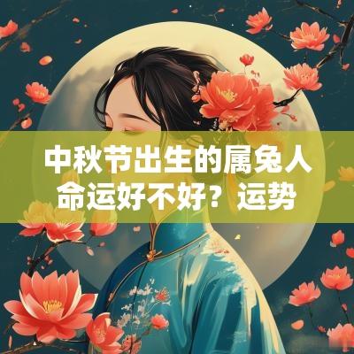 中秋节出生的属兔人命运好不好？运势好不好？