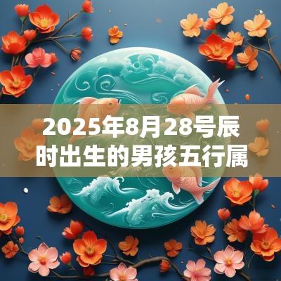 2025年8月28号辰时出生的男孩五行属什么