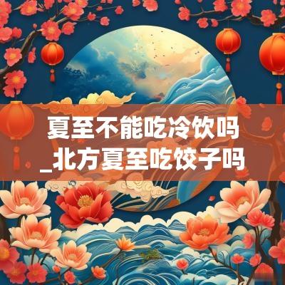 夏至不能吃冷饮吗_北方夏至吃饺子吗