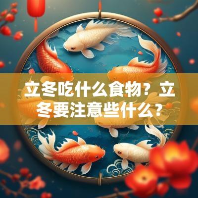 立冬吃什么食物?立冬要注意些什么? 立冬吃什么食物?立冬要注意些什么?