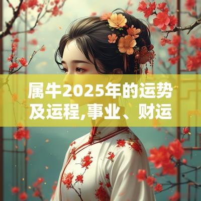 属牛2025年的运势及运程,事业、财运、感情、健康全解析! 属牛2025年的运势及运程,事业、财运、感情、健康全解析!
