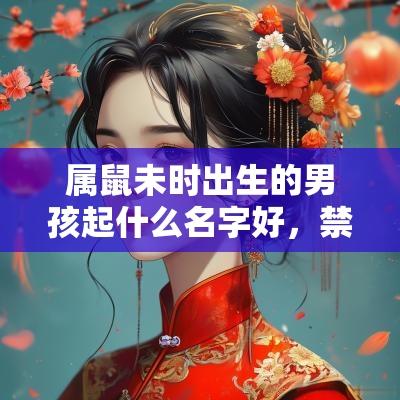 属鼠未时出生的男孩起什么名字好，禁用什么字