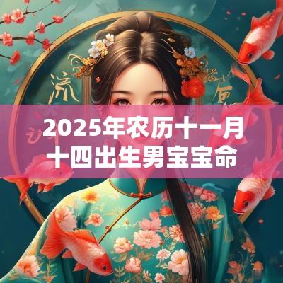 2025年农历十一月十四出生男宝宝命运如何?是富贵命吗? 2025年农历十一月十四出生男宝宝命运如何?是富贵命吗?