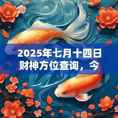 2025年七月十四日财神方位查询,今日黄历财神位置详解 2025年七月十四日财神方位查询,今日黄历财神位置详解