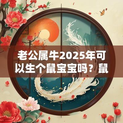 老公属牛2025年可以生个鼠宝宝吗？鼠宝宝几月生最好？