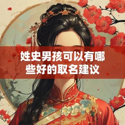 姓史男孩可以有哪些好的取名建议