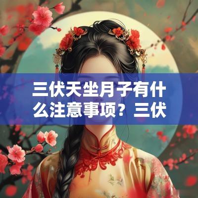 三伏天坐月子有什么注意事项？三伏天如何预防月子病？