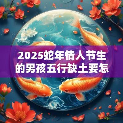 2025蛇年情人节生的男孩五行缺土要怎么起名字 2025蛇年情人节生的男孩五行缺土要怎么起名字