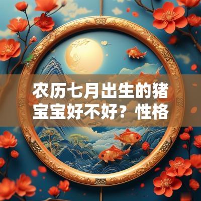 农历七月出生的猪宝宝好不好?性格如何? 农历七月出生的猪宝宝好不好?性格如何?