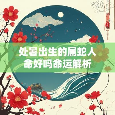 处暑出生的属蛇人命好吗命运解析 处暑出生的属蛇人命好吗命运解析