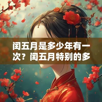 闰五月是多少年有一次？闰五月特别的多？