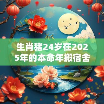 生肖猪24岁在2025年的本命年搬宿舍有哪些讲究？