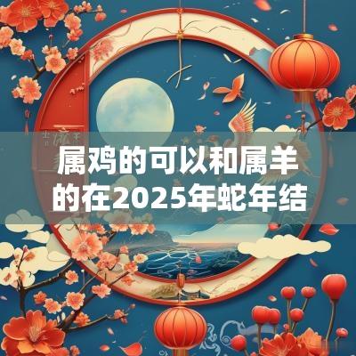 属鸡的可以和属羊的在2025年蛇年结婚吗? 属鸡的可以和属羊的在2025年蛇年结婚吗?