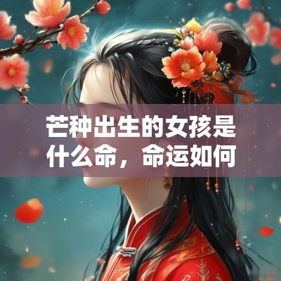 芒种出生的女孩是什么命，命运如何？