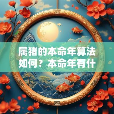 属猪的本命年算法如何?本命年有什么风俗? 属猪的本命年算法如何?本命年有什么风俗?
