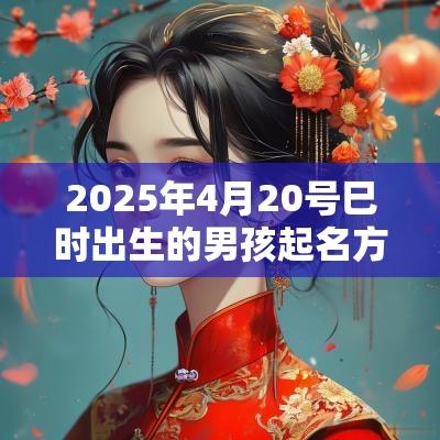 2025年4月20号巳时出生的男孩起名方法