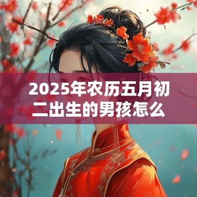 2025年农历五月初二出生的男孩怎么样？命运如何