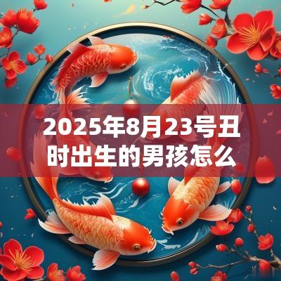 2025年8月23号丑时出生的男孩怎么起名字,五行属什么 2025年8月23号丑时出生的男孩怎么起名字,五行属什么