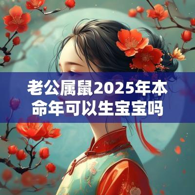 老公属鼠2025年本命年可以生宝宝吗?本命年配戴什么? 老公属鼠2025年本命年可以生宝宝吗?本命年配戴什么?