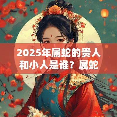 2025年属蛇的贵人和小人是谁？属蛇的今年多大？