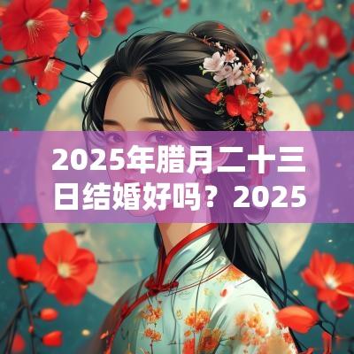 2025年腊月二十三日结婚好吗?2025年腊月哪天结婚最好? 2025年腊月二十三日结婚好吗?2025年腊月哪天结婚最好?