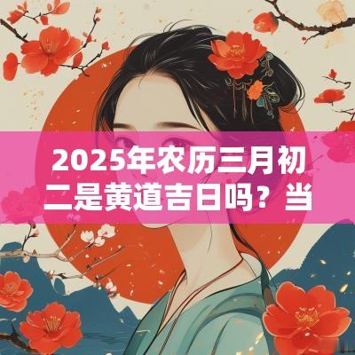 2025年农历三月初二是黄道吉日吗?当天装修好吗? 2025年农历三月初二是黄道吉日吗?当天装修好吗?