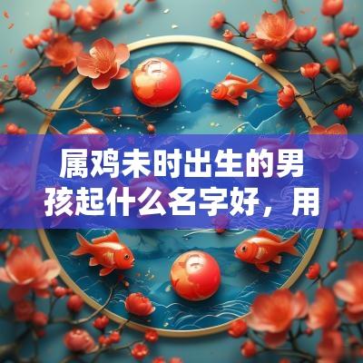 属鸡未时出生的男孩起什么名字好，用什么字不好