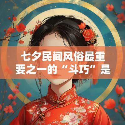七夕民间风俗最重要之一的“斗巧”是什么？