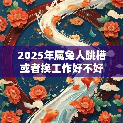 2025年属兔人跳槽或者换工作好不好?2025年属兔人适合做什么工作? 2025年属兔人跳槽或者换工作好不好?2025年属兔人适合做什么工作?